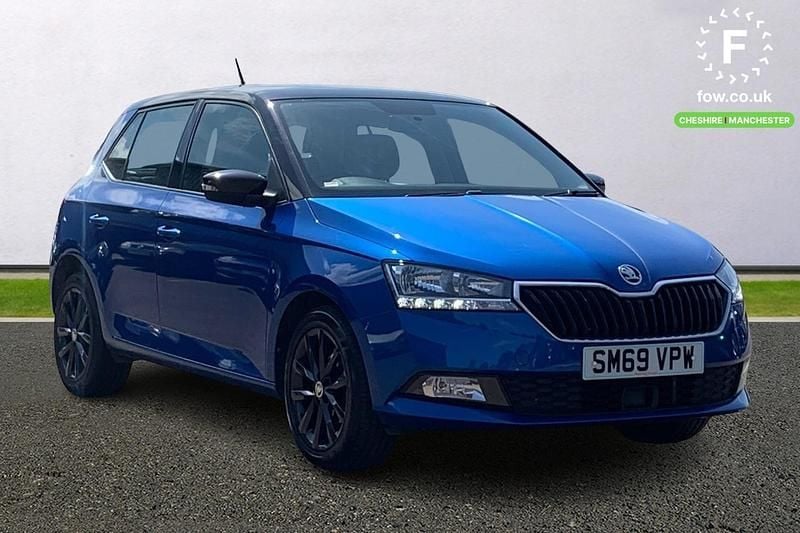 Blue Used 2020 Skoda Fabia Colour Edition Hatchback | £9,699 (Good price) - Image 1/4