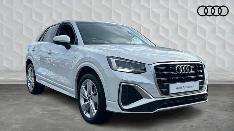 White Used 2024 Audi Q2 S-Line SUV | £24,594 (Fair price) - Image 1/4