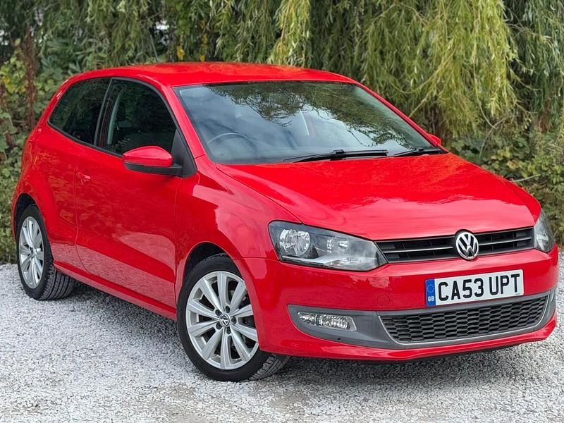 Red Used 2010 VW Polo SEL Hatchback | £2,645 (Good price) - Image 1/4