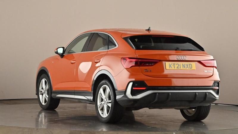 Used Audi Q3 Sportback S-Line 148 HP (108 kW) 2021 Orange SUV