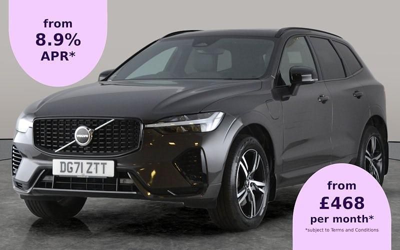 Grey Used 2021 Volvo XC60 R-Design SUV | £29,587 (Fair price) - Image 1/3