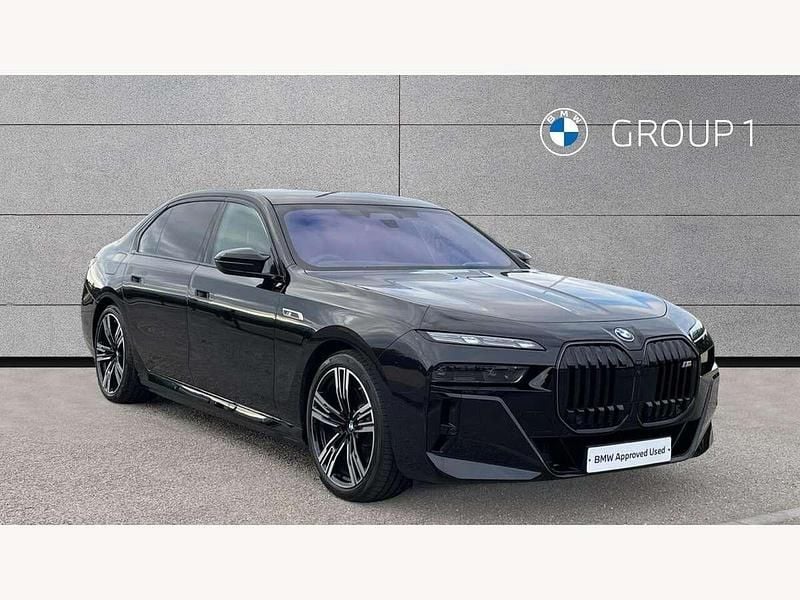 Black Used 2025 BMW M760e Comfort Edition Sedan | £93,750 - Image 1/4