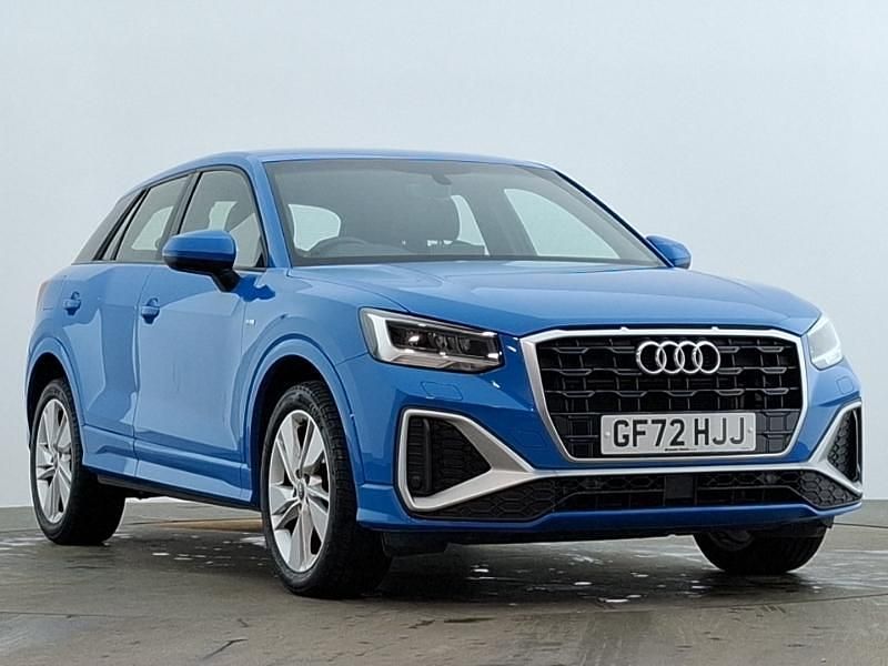 Used Audi Q2 S-Line 150 HP (110 kW) 2022 Blue SUV