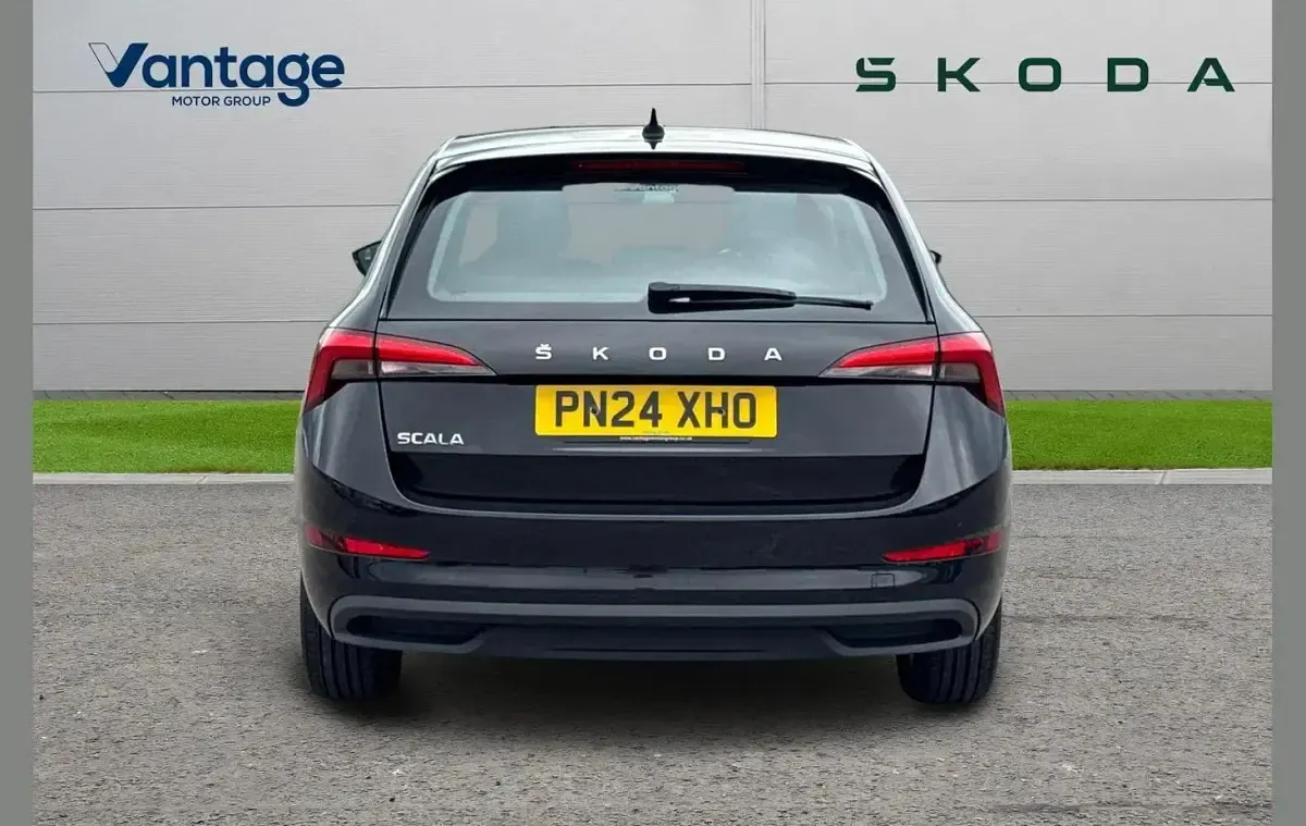 Used Skoda Scala SE 115 HP (84 kW) 2024 Black Hatchback