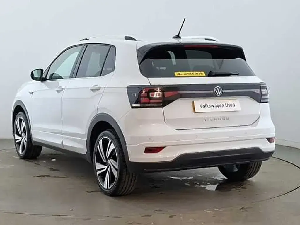 Used VW T-Cross R-line 110 HP (80 kW) 2023 White SUV