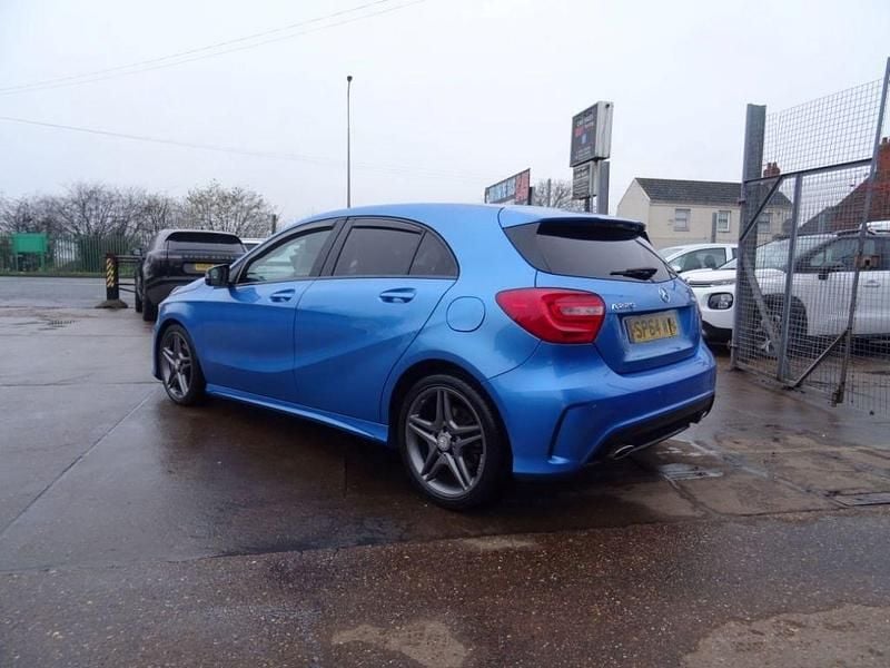 Used Mercedes A220 AMG 2014 Blue Hatchback