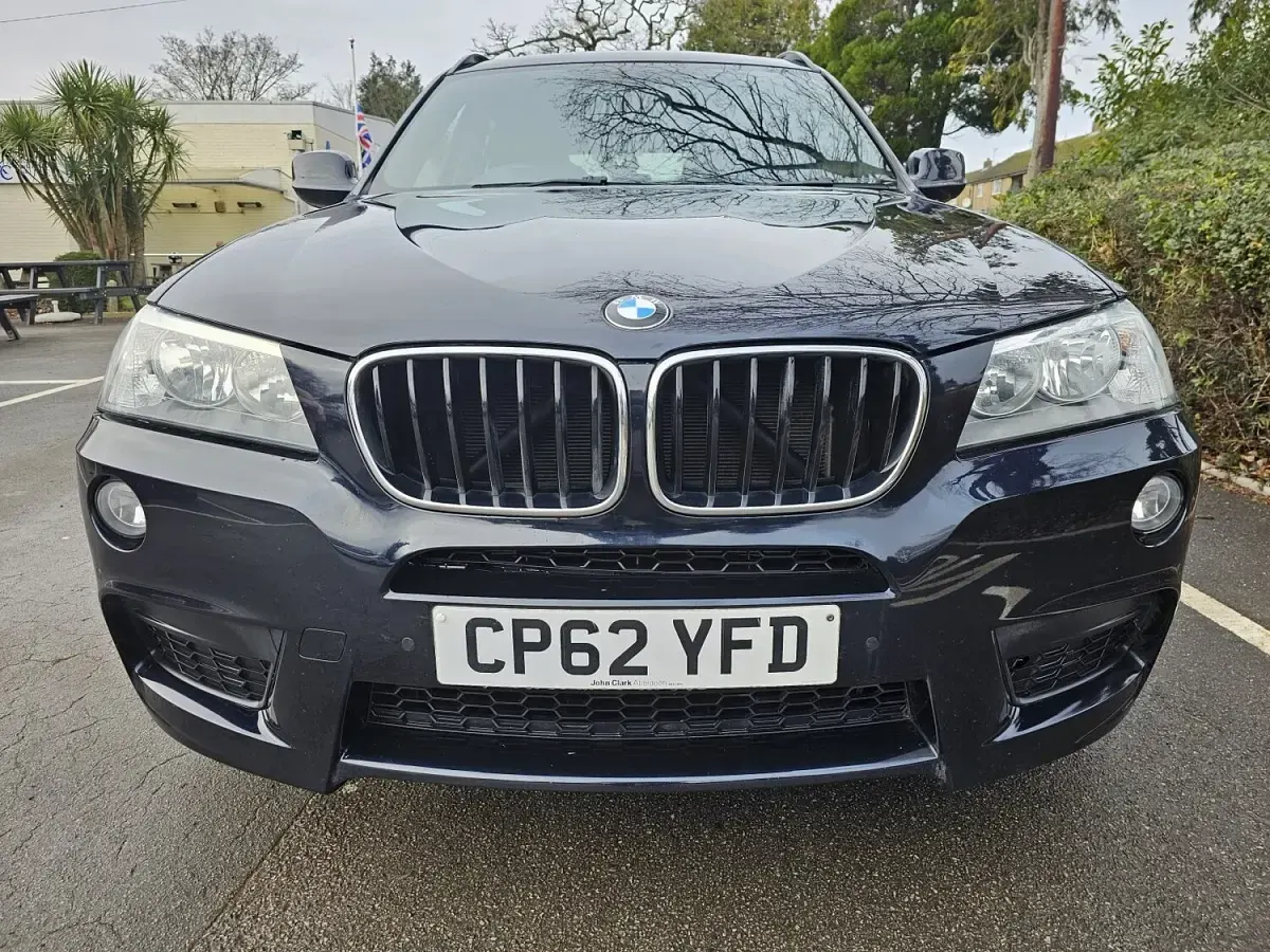 Used BMW X3 M Sport 184 HP (135 kW) 2012 Black SUV