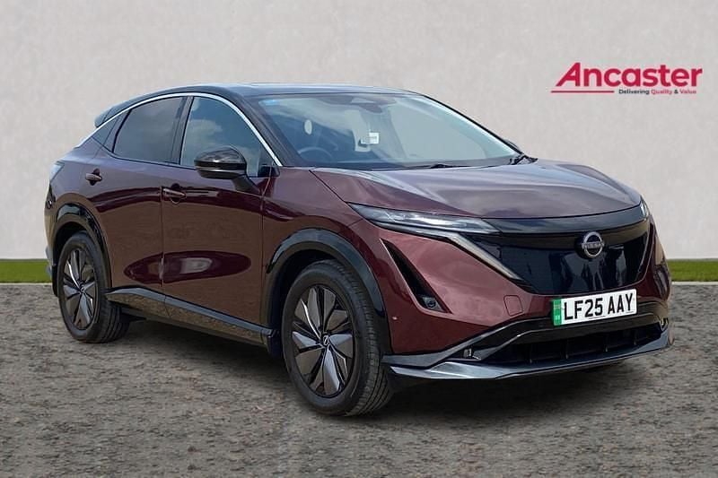 Red Used 2025 Nissan Ariya Evolve SUV | £34,995 (Expensive) - Image 1/4