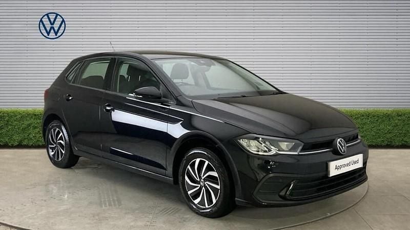 Used VW Polo Life 95 HP (69 kW) 2023 Black Hatchback