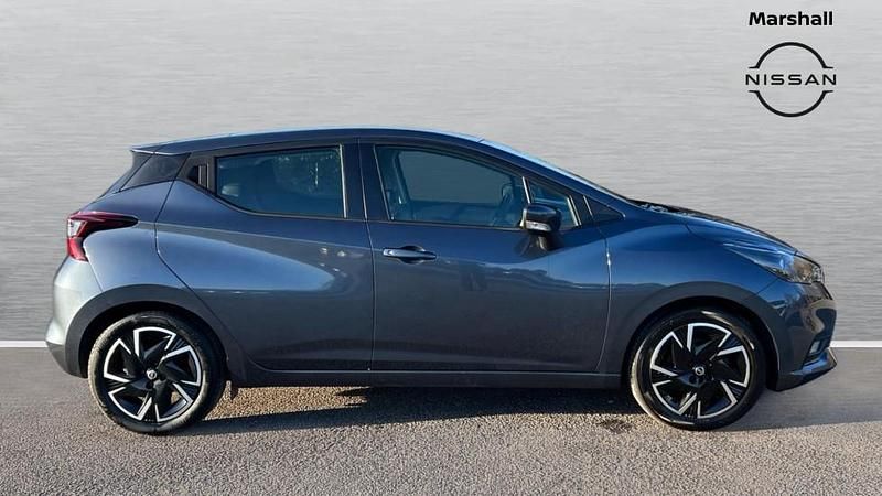 Used Nissan Micra Acenta 92 HP (67 kW) 2022 Grey Hatchback