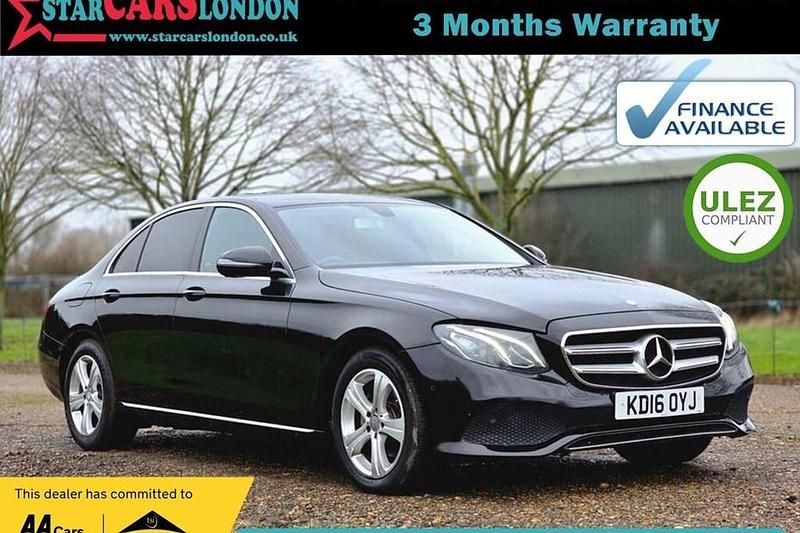 Used Mercedes E220 SE 2016 Black Sedan