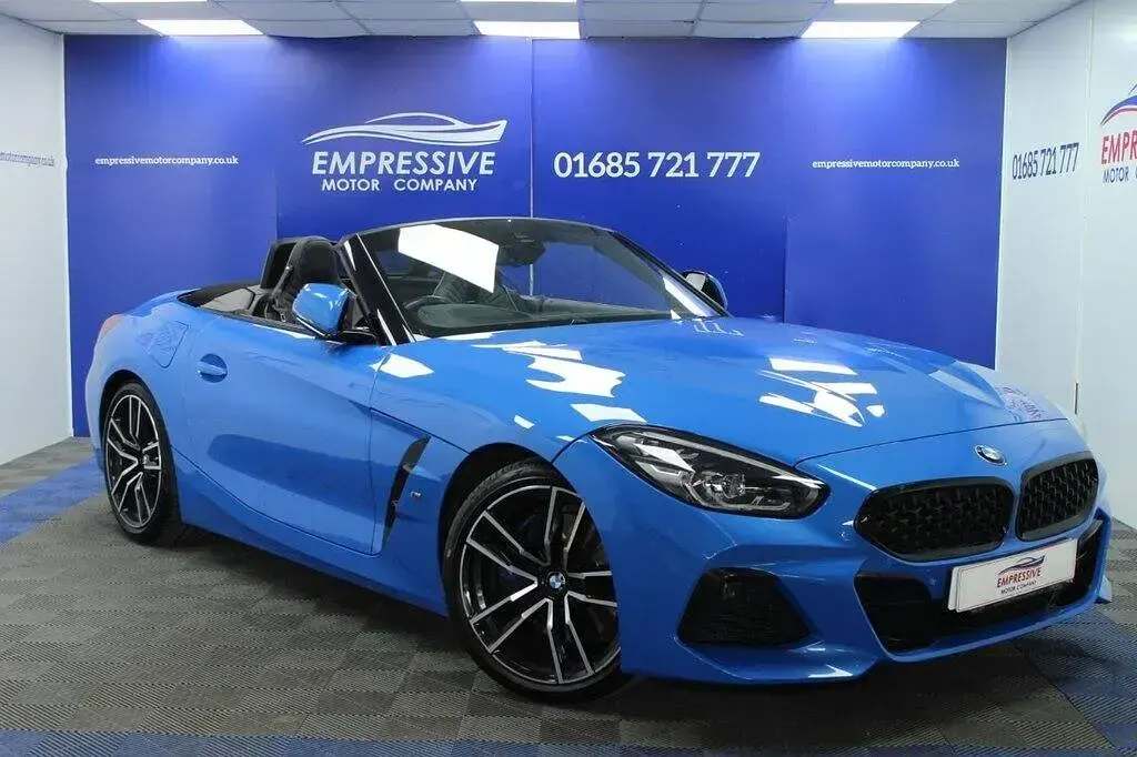 Used BMW Z4 M Sport 258 HP (189 kW) 2019 Blue Cabriolet