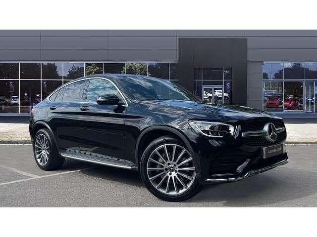 Black Used 2023 Mercedes GLC300 AMG Line Premium Coupe | £40,977 (Fair price) - Image 1/4