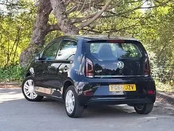 Used VW up! high up! 75 HP (55 kW) 2016 Black Hatchback