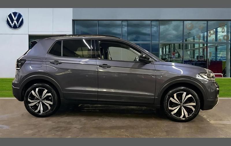 Used VW T-Cross Black Edition 110 HP (80 kW) 2023 Smokey grey metallic SUV