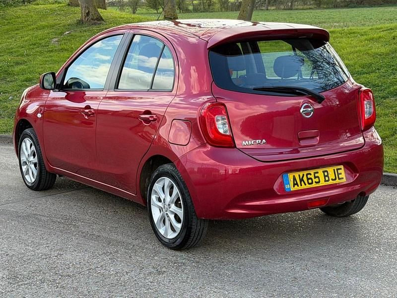 Usado Nissan Micra Acenta 2015 Vermelho Citadino