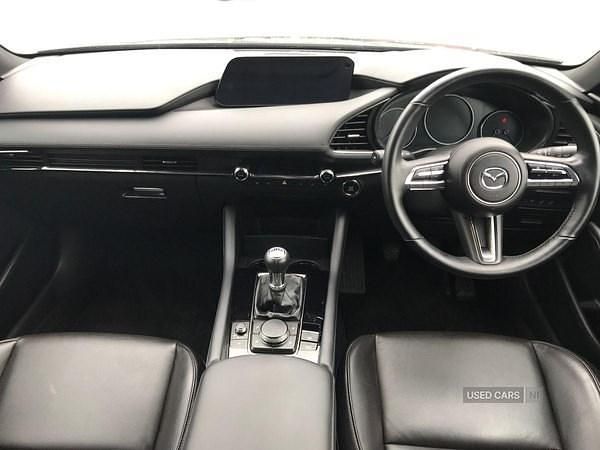 Begagnad Mazda 3 Edition 2023 Grå Halvkombi