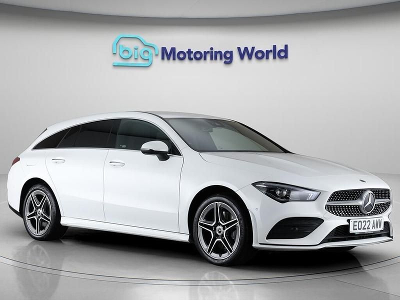 White Used 2022 Mercedes CLA250e AMG Line Premium Sedan | £21,700 (Fair price) - Image 1/4