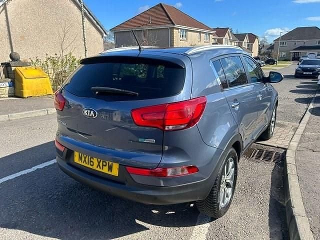 Used Kia Sportage 114 HP (83 kW) 2016 Blue SUV