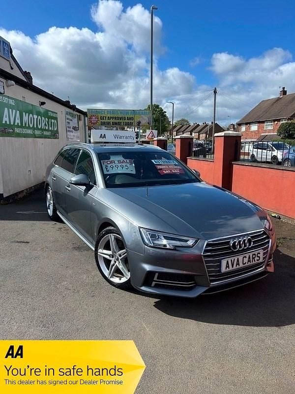 Used Audi A4 S-Line 190 HP (139 kW) 2018 Grey Estate