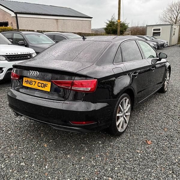 Used Audi A3 Sport 116 HP (85 kW) 2017 Black Sedan