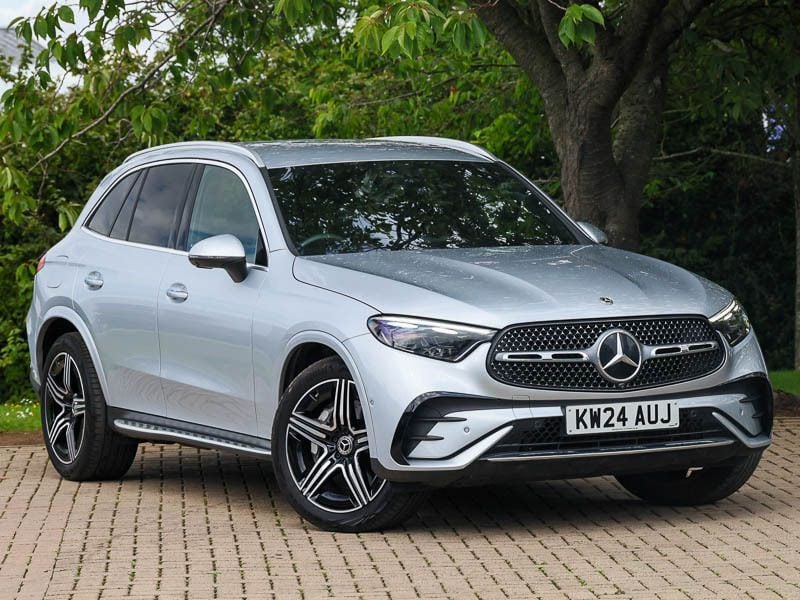 Silver Used 2024 Mercedes GLC300 AMG Line Premium SUV | £46,498 (Fair price) - Image 1/4