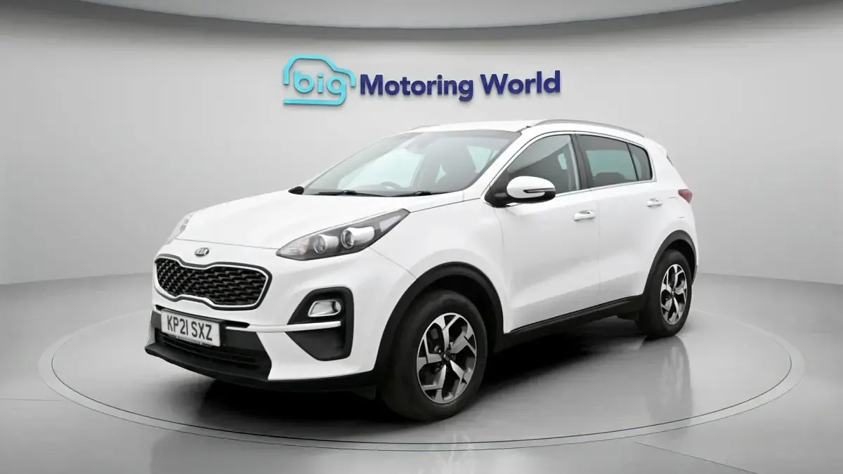 Used Kia Sportage 177 HP (130 kW) 2021 White SUV