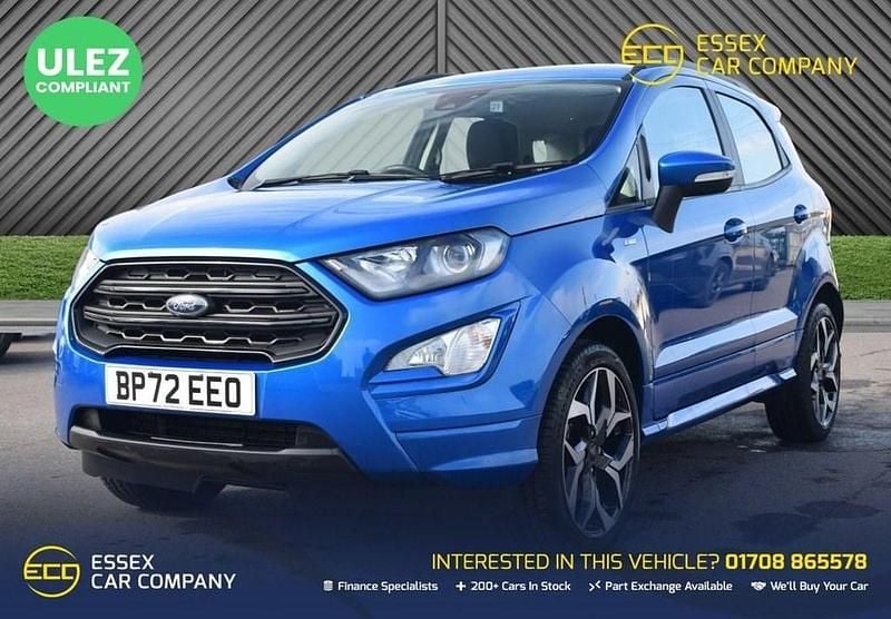 Used Ford Ecosport ST-Line 125 HP (91 kW) 2023 Blue SUV