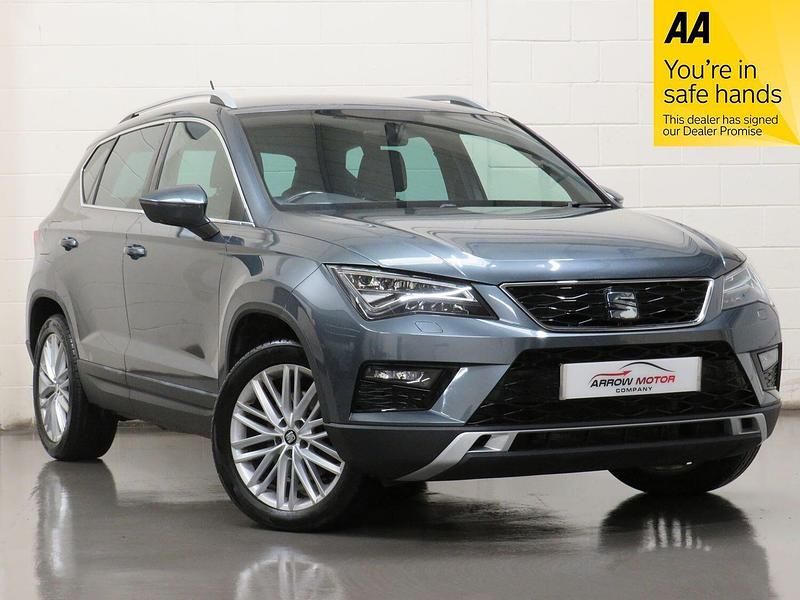 Grey Used 2017 Seat Ateca 4Drive SUV | £12,949 (Fair price) - Image 1/4
