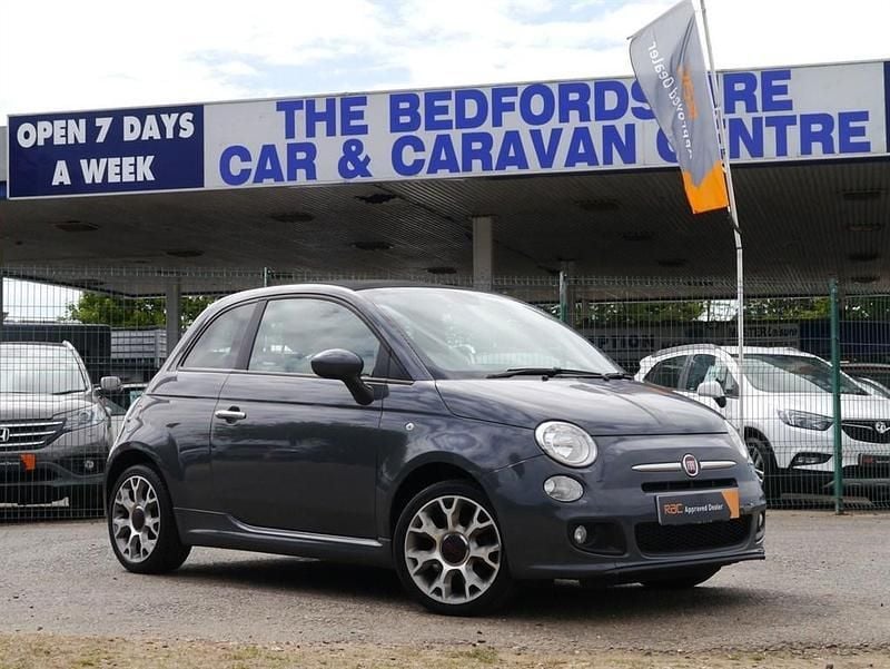 Tech house grey Used 2015 Fiat 500C S Cabriolet | £6,995 (Fair price) - Image 1/4