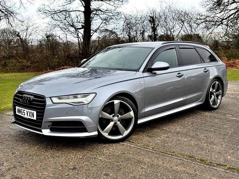 Used Audi A6 Black Edition 190 HP (139 kW) 2016 Grey Estate