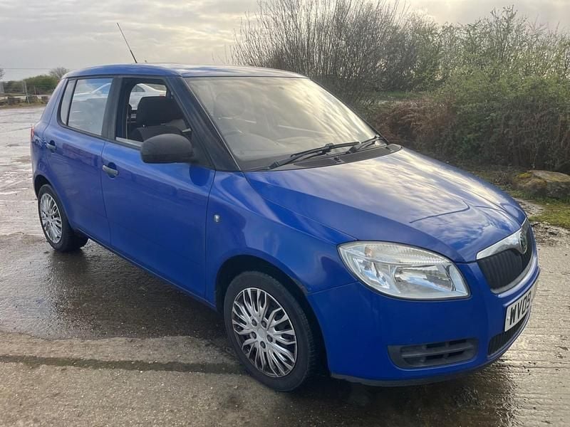 Used Skoda Fabia 2009 Blue Hatchback