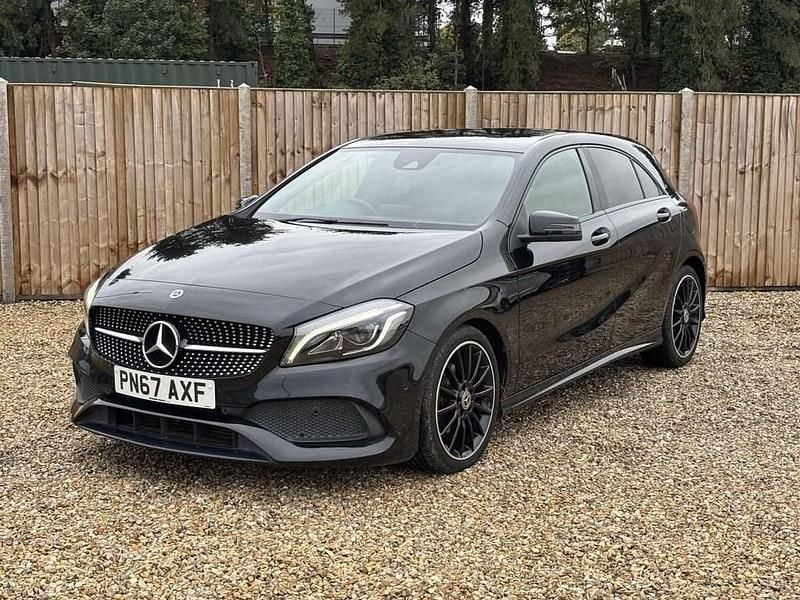 Black Used 2017 Mercedes A200 AMG line Hatchback | £12,100 (Fair price) - Image 1/4