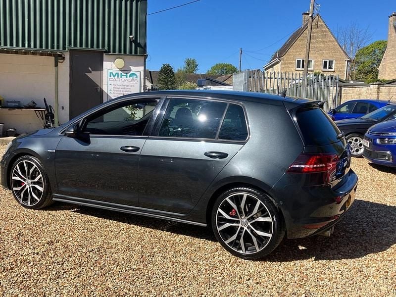 Begagnad VW Golf VII GTD 2014 Grå Halvkombi