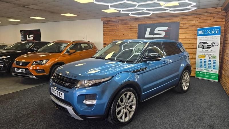 Used Land Rover Range Rover evoque Dynamic 2013 Blue SUV