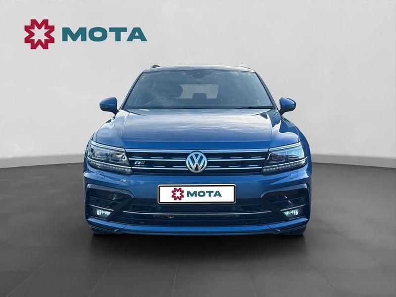 Used VW Tiguan Allspace R-line 150 HP (110 kW) 2019 Blue SUV