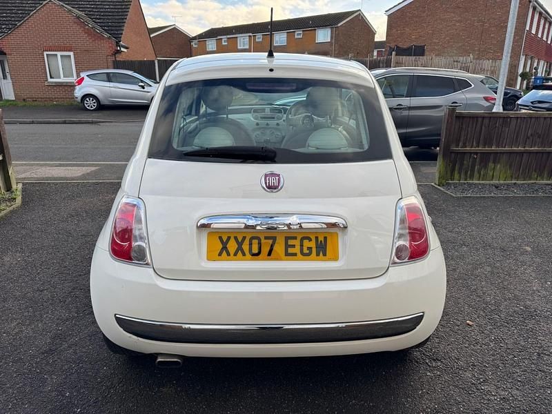 Used Fiat 500 Lounge 69 HP (50 kW) 2012 White Hatchback