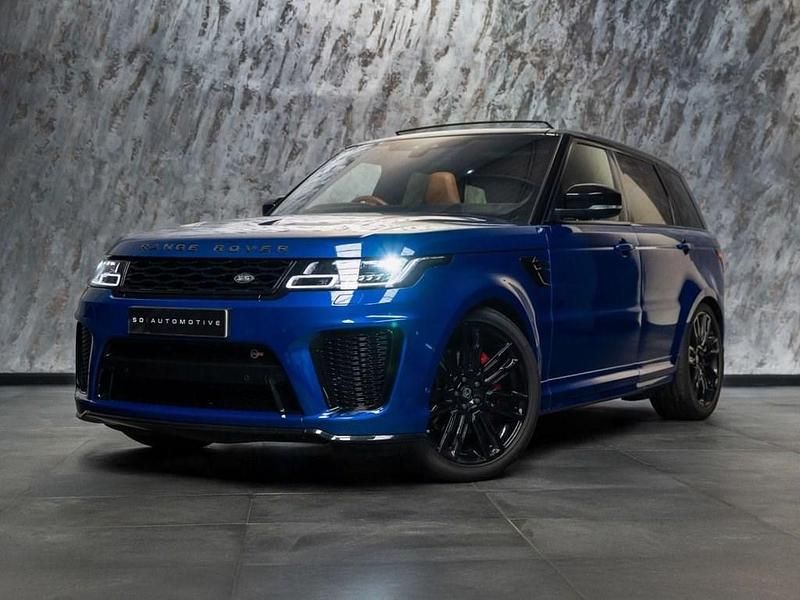 Used Land Rover Range Rover Sport SVR 575 HP (422 kW) 2018 Blue SUV