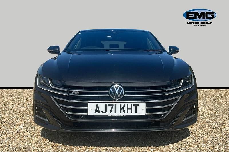 Usado VW Arteon R-line 150 HP (110 kW) 2021 Cinzento Citadino