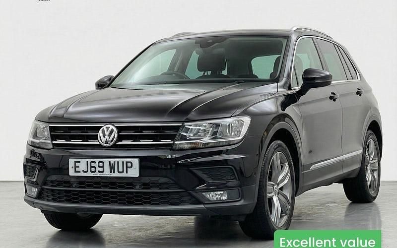 Used VW Tiguan Match 150 HP (110 kW) 2020 Black SUV