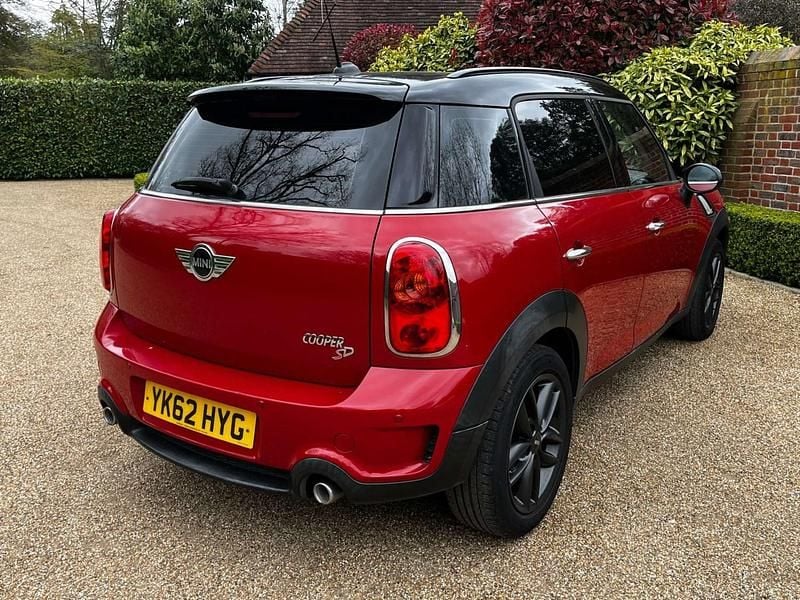 Used Mini Cooper SD Countryman 143 HP (105 kW) 2012 Red SUV