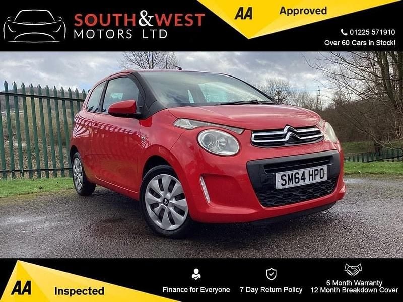 Used Citroën C1 Feel 68 HP (50 kW) 2014 Red Hatchback