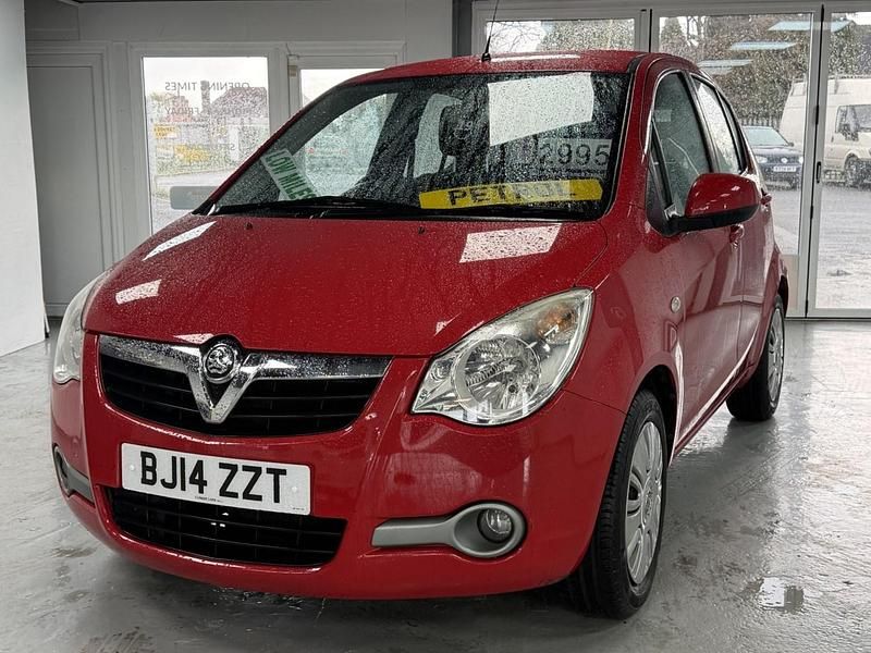 Second-hand Vauxhall Agila S 68 CP (50 kW) 2014 Roșu Monovolum
