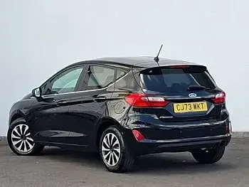 Used Ford Fiesta Titanium 100 HP (73 kW) 2023 Black Hatchback