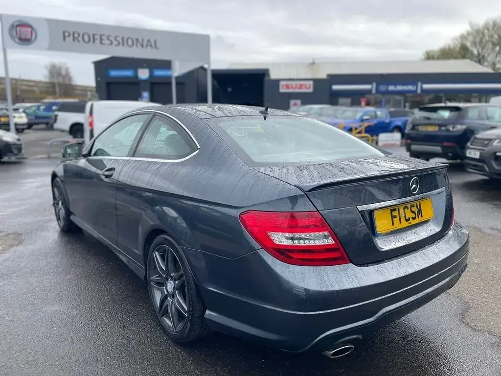 Used Mercedes C180 AMG 156 HP (114 kW) 2014 Grey Coupe