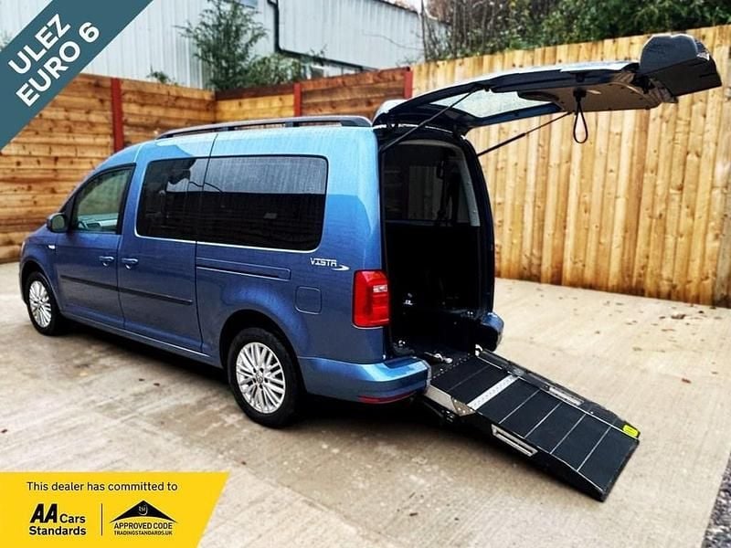 Blue Used 2020 VW Caddy Maxi Life Life MPV | £19,901 (Fair price) - Image 1/3