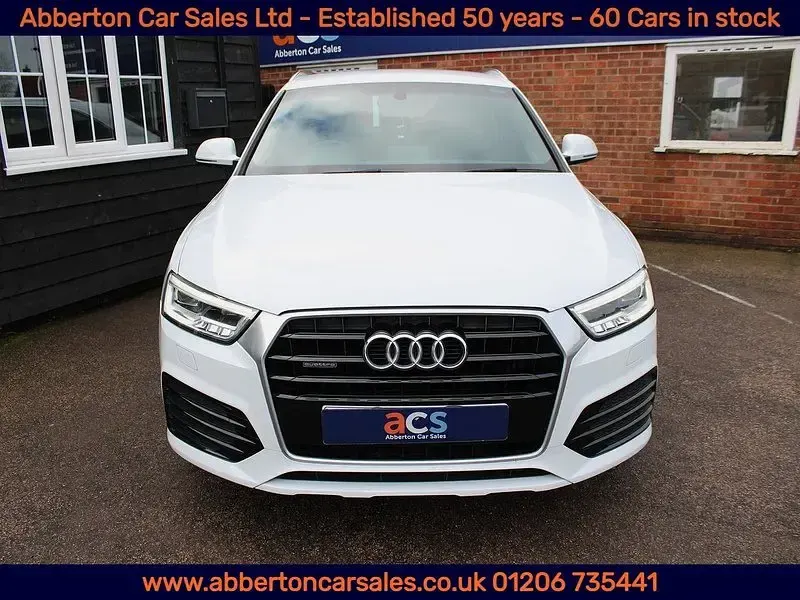 Used Audi Q3 S-Line 184 HP (135 kW) 2016 White SUV