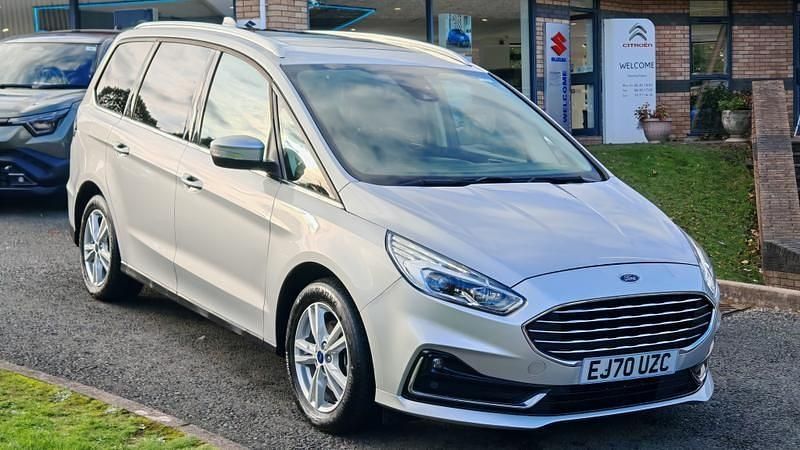 Silver Used 2020 Ford Galaxy Titanium MPV | £16,995 (Fair price) - Image 1/4