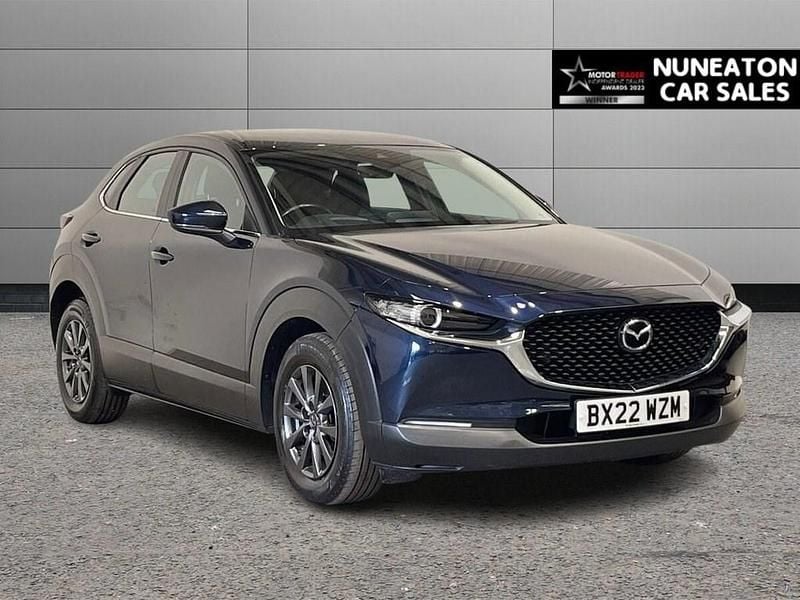 Blue Used 2022 Mazda CX-30 SUV | £14,900 (Super price) - Image 1/4