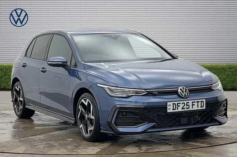 Used VW Golf VIII R-line 150 HP (110 kW) 2025 Blue Hatchback